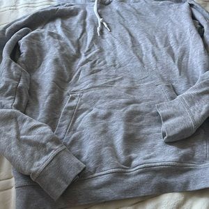Plain grey hoodie
